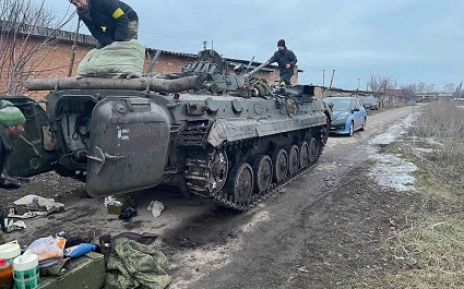 Ukrayna ordusu son sutkada 28 yaşayış məntəqəsini işğaldan azad edib