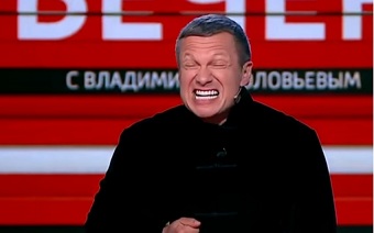 Yutub ermənipərəst aparıcı Vladimir Solovyovun kanalını bloklayıb
