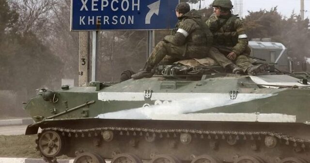 Rus ordusu Xersonu itirmək üzrədir