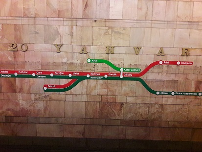İki gənc qız metro tunelinə düşüb, qaçdı…- “20 Yanvar” stansiyasında