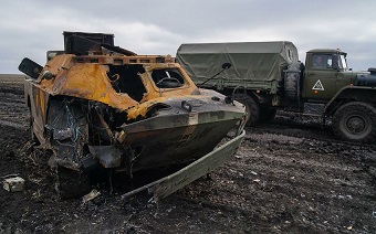 “Düşmənin 9 tankı, 18 zirehli texnikası məhv edilib” – Ukrayna Baş Qərargahı