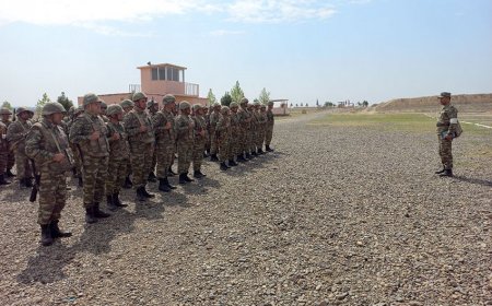Azərbaycan Ordusunda atəş hazırlığı üzrə praktiki çalışmalar yerinə yetirilib – VİDEO