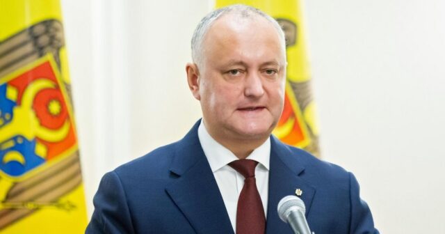 Moldovanın sabiq prezidenti saxlanıldı