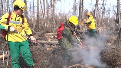 Rusiyada meşə yanğınları 78 min hektarı ÖTÜB