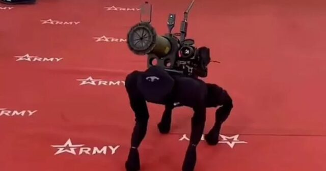 Rusiyanın yeni silahı gülüş doğurdu: nindza robot – VİDEO