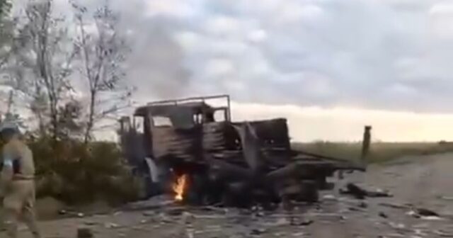 Ukrayna hərbçiləri rusları pusquya belə saldı – VİDEO