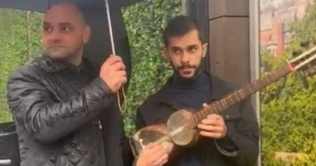 Niderlandda erməni səfirliyi qarşısında musiqili aksiya – Video